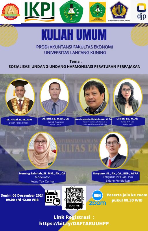 KULIAH UMUM PRODI AKUNTANSI FAKULTAS EKONOMI UNIVERSITAS LANCANG KUNING