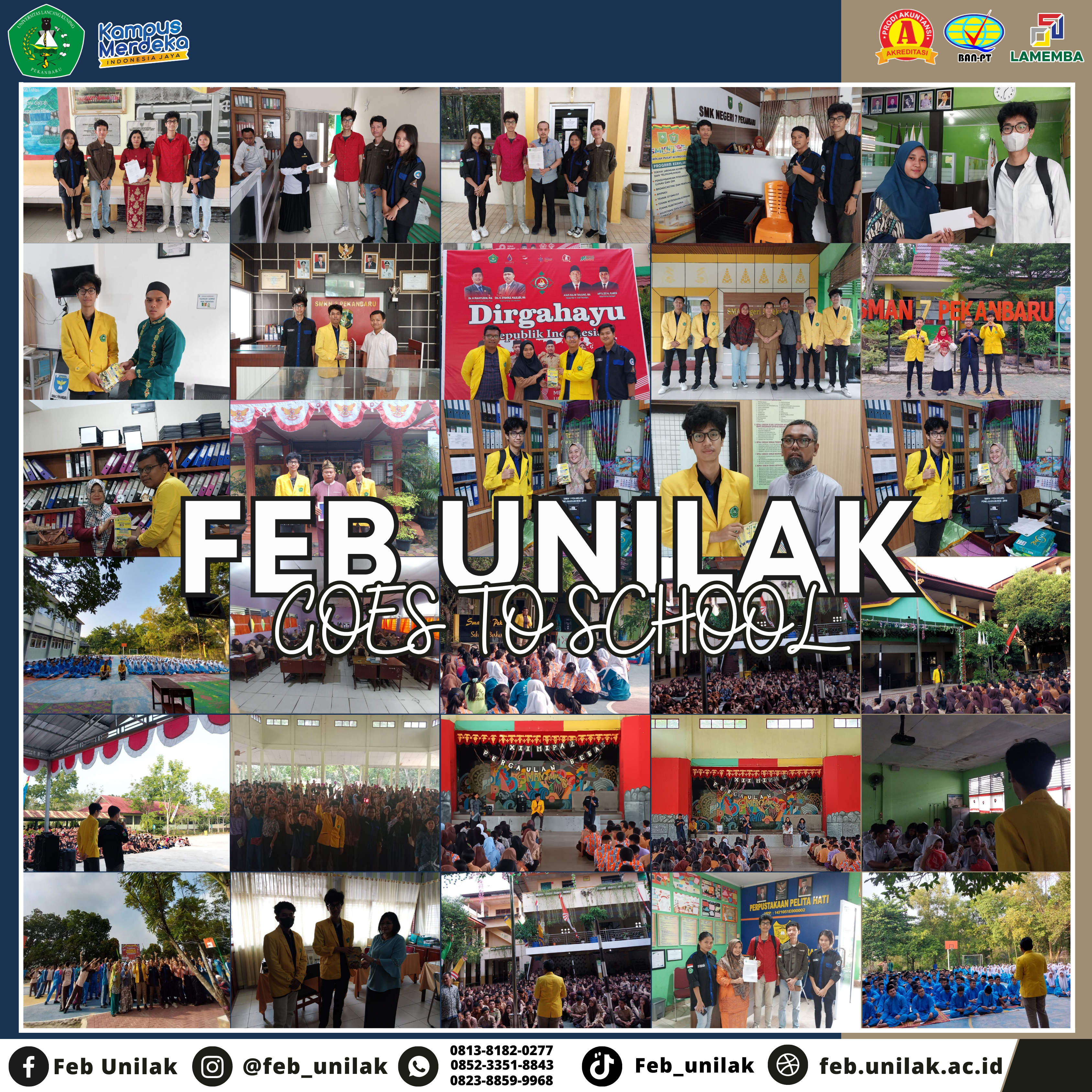 Fakultas Ekonomi Dan Bisnis  Unilak Goes To School