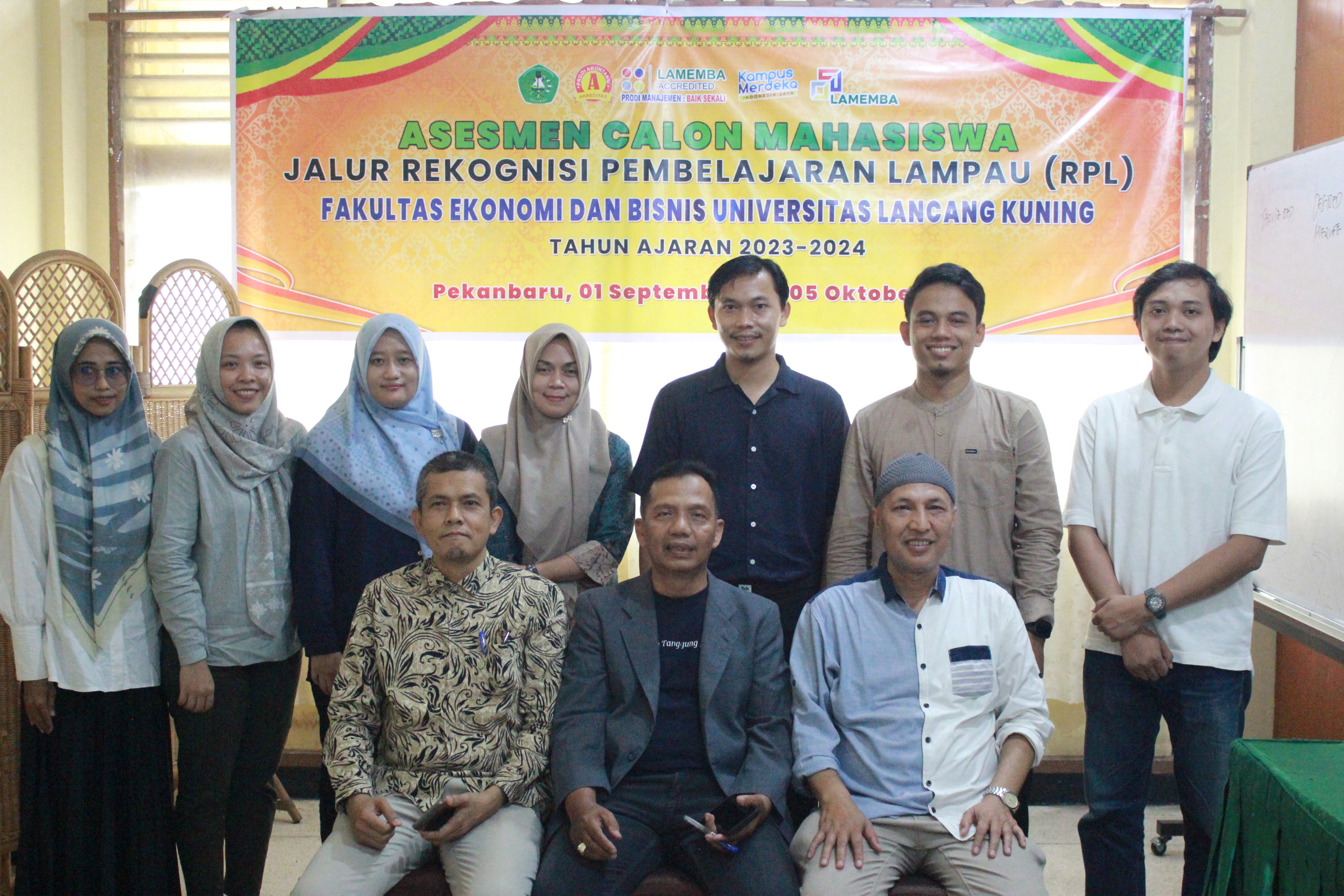 Asesmen Calon Mahasiswa Jalur Rekognisi Pembelajaran Lampau (RPL) Fakultas Ekonomi Dan Bisnis Universitas Lancang Kuning