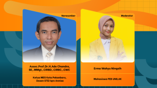 Webinar Nasional “Pelatihan Tata Kelola Dan AkuntabilitasPengelolaan Wakaf Modern” FEB UNILAK
